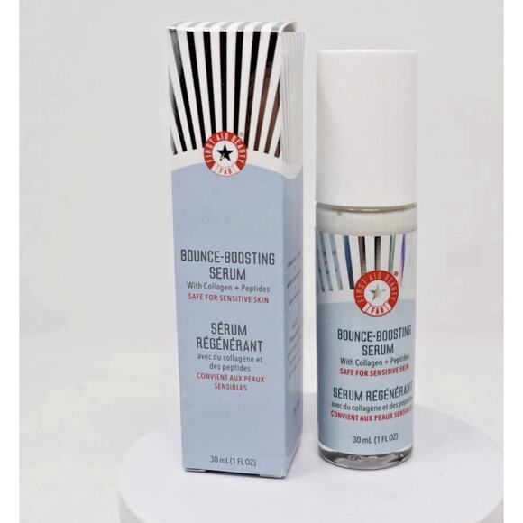 First Aid Beauty Bounce-Boosting Serum FAB Collagen Peptides Full Size 1oz /30mL - Picture 1 of 2
